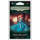 Dit is een foto van het spel Where Doom Awaits - Mythos Pack - Arkham Horror - LCG te koop bij Speldorado Spellenwinkel Delft