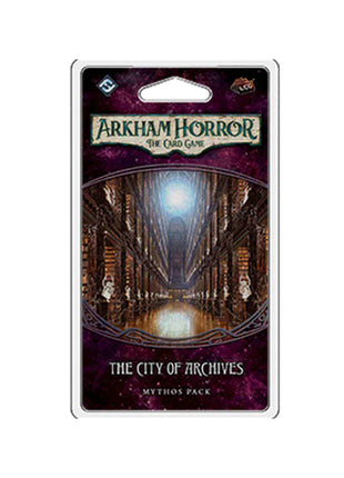 Dit is een foto van het spel City Of Archives - Mythos Pack - Arkham Horror - LCG te koop bij Speldorado Spellenwinkel Delft