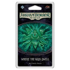 Dit is een foto van het spel Where the Gods Dwell - Arkham Horror - LCG te koop bij Speldorado Spellenwinkel Delft