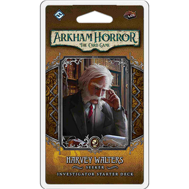 Dit is een foto van het spel Harvey Walters Investigator Deck - Arkham Horror - LCG te koop bij Speldorado Spellenwinkel Delft