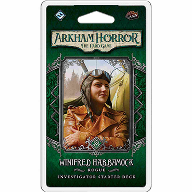 Dit is een foto van het spel Winifred Habbamock Investigator - Arkham Horror - LCG te koop bij Speldorado Spellenwinkel Delft