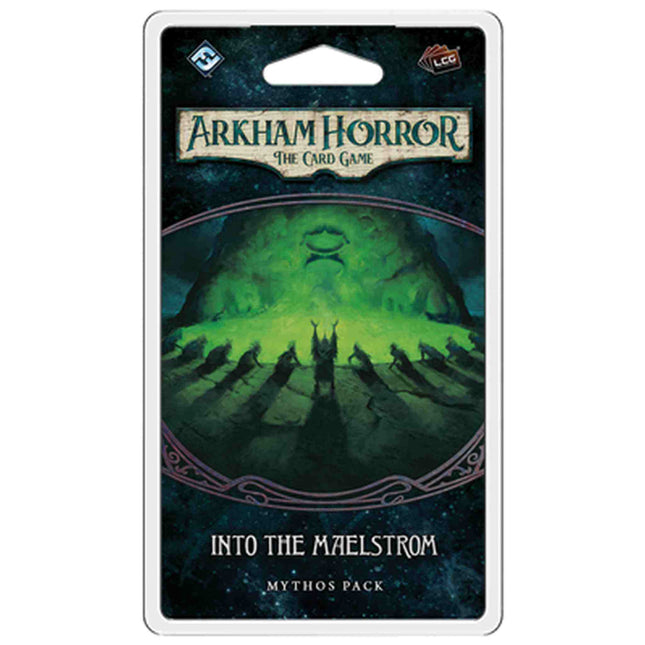 Dit is een foto van het spel Into the Maelstrom - Arkham Horror - LCG te koop bij Speldorado Spellenwinkel Delft