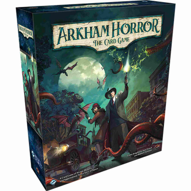 Dit is een foto van het spel Arkham Horror The Card Game - LCG Revised - Arkham Horror - LCG te koop bij Speldorado Spellenwinkel Delft