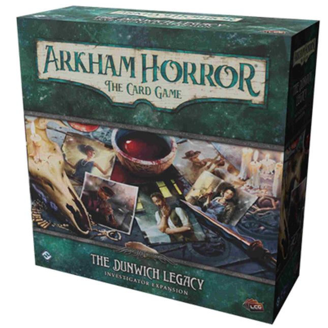 Dit is een foto van het spel Dunwich Legacy Investigator Exp. - Arkham Horror - LCG te koop bij Speldorado Spellenwinkel Delft