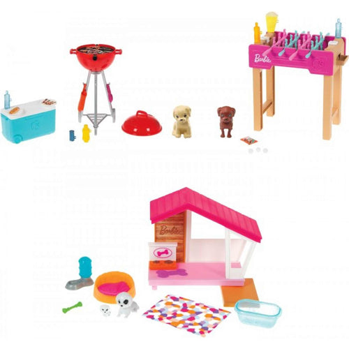 Barbie Mini Speelset Met Dier, FFC84 van Mattel te koop bij Speldorado !