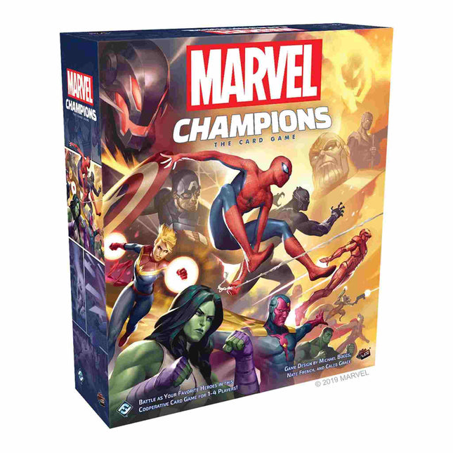 Dit is een foto van het spel Marvel Champions The Card Game  - Marvel Champions - LCG te koop bij Speldorado Spellenwinkel Delft