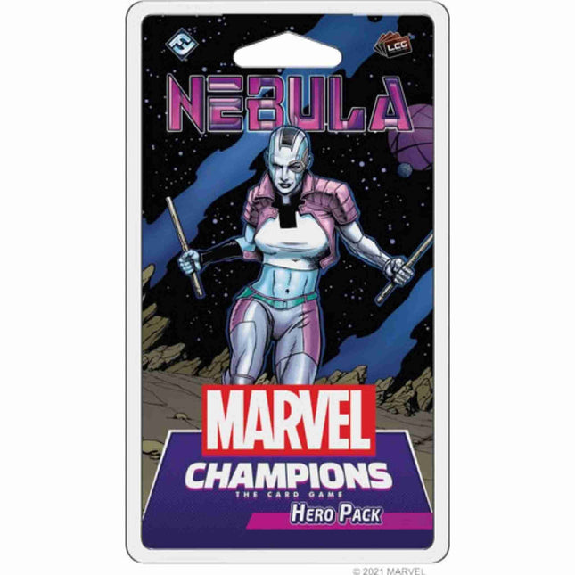 Dit is een foto van het spel Nebula - Hero Pack - Marvel Champions - LCG te koop bij Speldorado Spellenwinkel Delft