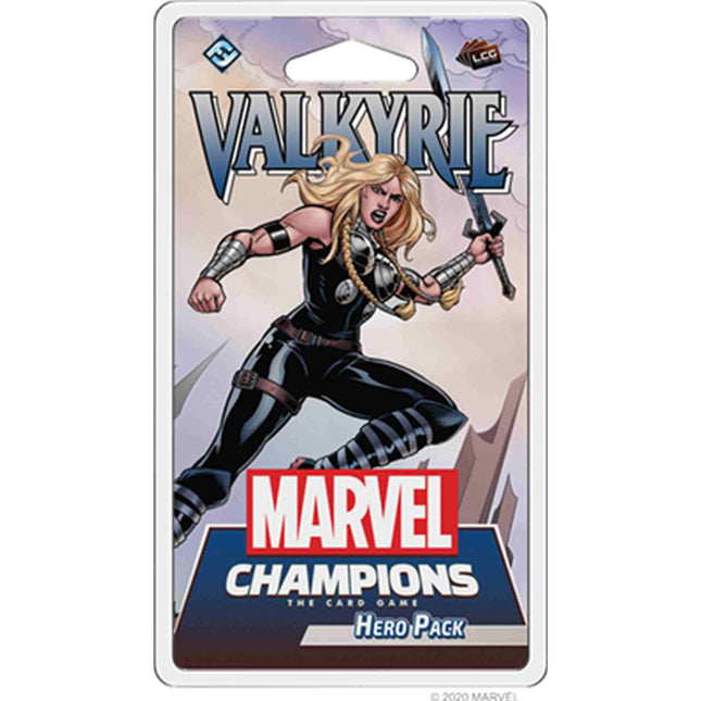 Dit is een foto van het spel Valkery - Hero Pack - Marvel Champions - LCG te koop bij Speldorado Spellenwinkel Delft