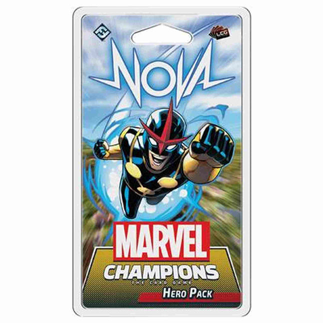 Dit is een foto van het spel Nova - Hero Pack - Marvel Champions - LCG te koop bij Speldorado Spellenwinkel Delft