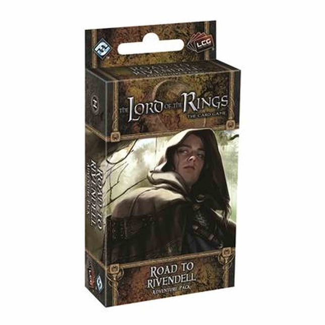 Dit is een foto van het spel Road to Rivendell - Lord of the Rings  LCG te koop bij Speldorado Spellenwinkel Delft