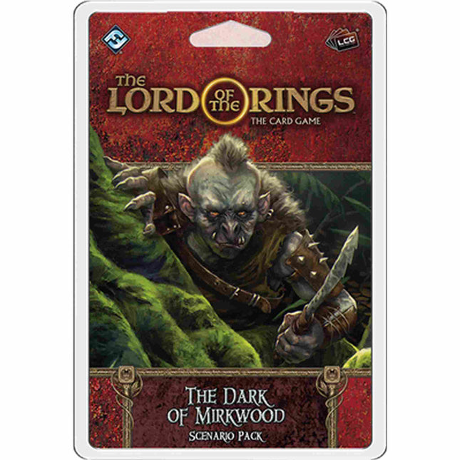 Dit is een foto van het spel The Dark of Mirkwood Scenari - Lord of the Rings  LCG te koop bij Speldorado Spellenwinkel Delft