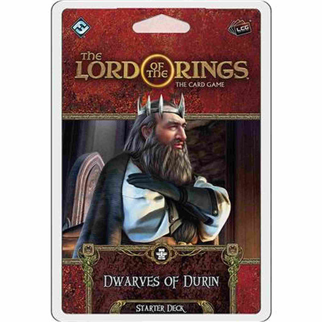 Dit is een foto van het spel Dwarves of Durin Starter Deck- Lord of the Rings - LCG te koop bij Speldorado Spellenwinkel Delft