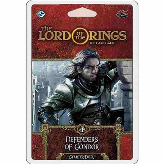 Dit is een foto van het spel Defenders of Gondor Starter - Lord of the Rings  LCG te koop bij Speldorado Spellenwinkel Delft