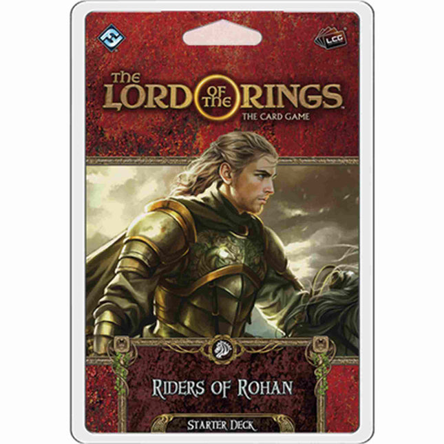 Dit is een foto van het spel Riders of Rohan Starter Deck - Lord of the Rings  LCG te koop bij Speldorado Spellenwinkel Delft