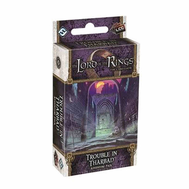 Dit is een foto van het spel Trouble in Tharbad Adv.Pack - Lord of the Rings - LCG te koop bij Speldorado Spellenwinkel Delft