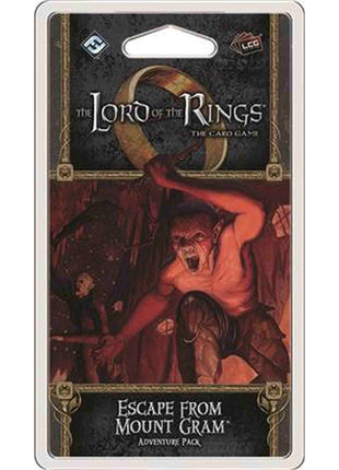 Lord of the Rings - LCGEscape from Mount Gram Adv.P EN"- "Lord of the Rings  LCG" - Living Card Game uitbreiding