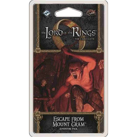 Lord of the Rings - LCGEscape from Mount Gram Adv.P EN"- "Lord of the Rings  LCG" - Living Card Game uitbreiding