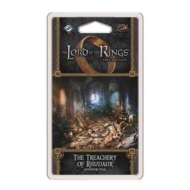 Dit is een foto van het spel The Treachery of Rhundaur Lord of the Rings LCG te koop bij Speldorado Spellenwinkel Delft