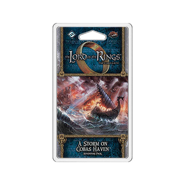 Dit is een foto van het spel A Storm on Cobas Haven - Lord of the Rings  LCG te koop bij Speldorado Spellenwinkel Delft