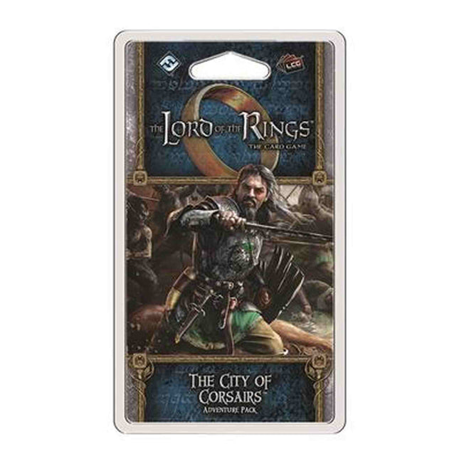 Dit is een foto van het spel The City of Corsairs - Lord of the Rings  LCG te koop bij Speldorado Spellenwinkel Delft