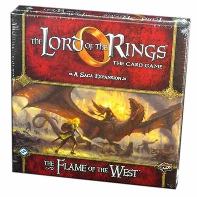 Dit is een foto van het spel The Flame of the West- Lord of the Rings - LCG te koop bij Speldorado Spellenwinkel Delft
