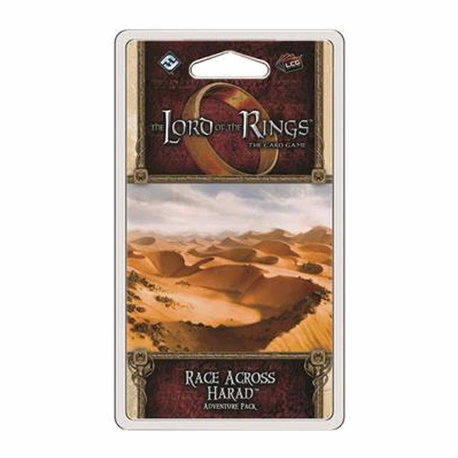 Dit is een foto van het spel Race Across Harad - Lord of the Rings  LCG te koop bij Speldorado Spellenwinkel Delft