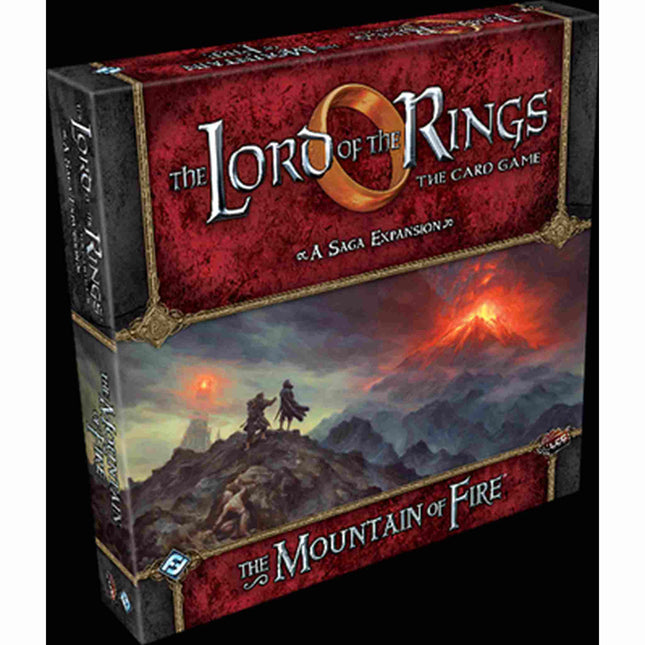 Dit is een foto van het spel The Mountain of Fire - Lord of the Rings  LCG te koop bij Speldorado Spellenwinkel Delft