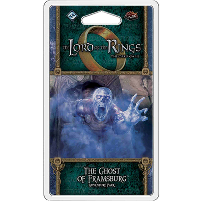 Dit is een foto van het spel The Ghost of Framsburg - Lord of the Rings  LCG te koop bij Speldorado Spellenwinkel Delft