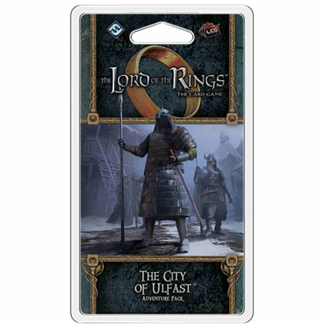 Dit is een foto van het spel The City of Ulfast - Lord of the Rings  LCG te koop bij Speldorado Spellenwinkel Delft
