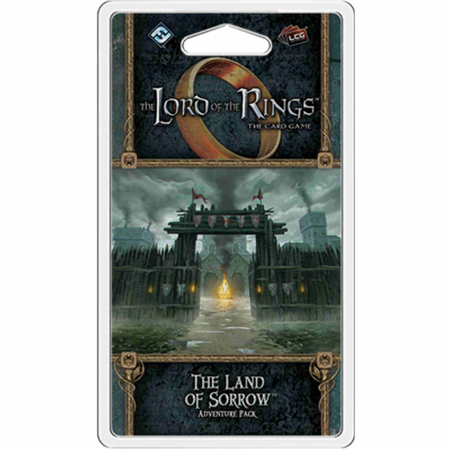 Dit is een foto van het spel The Land of Sorrow - Lord of the Rings  LCG te koop bij Speldorado Spellenwinkel Delft