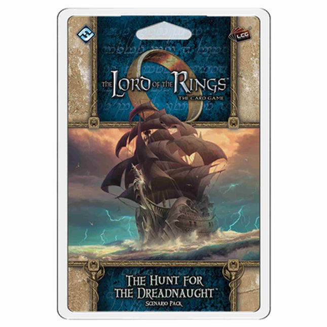 Dit is een foto van het spel The Hunt for the Dreadnaugh- Lord of the Rings - LCG te koop bij Speldorado Spellenwinkel Delft