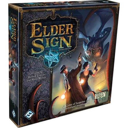 Dit is een foto van het spel Elder Sign EN te koop bij Speldorado Spellenwinkel Delft