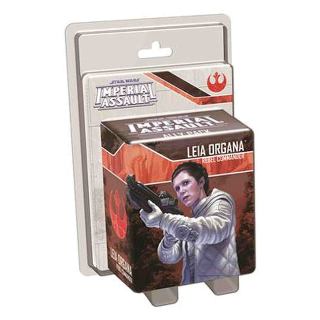 Dit is een foto van het spel Star Wars Imperial Assault Leia Organa Ally P EN te koop bij Speldorado Spellenwinkel Delft