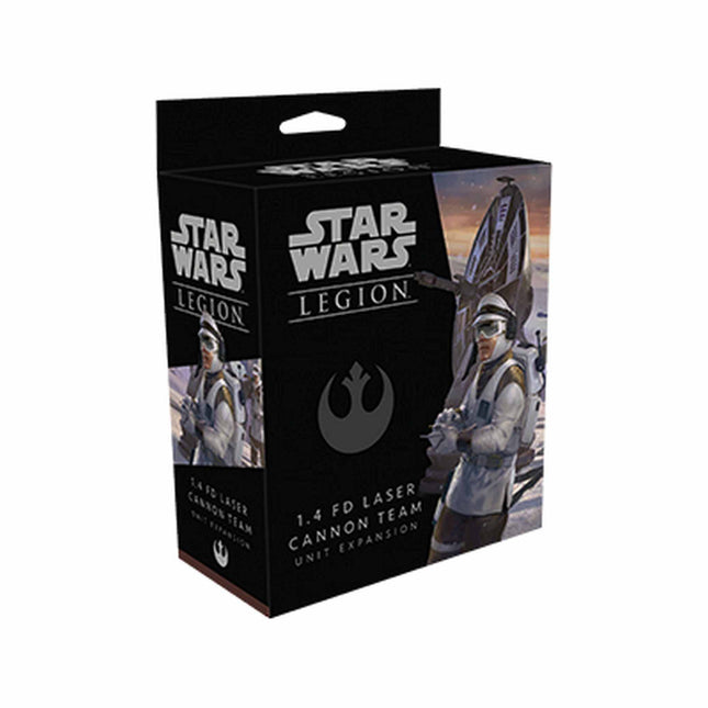 Dit is een foto van het spel 1.4 FD Laser Cannon Team Unit Exp - Star Wars Legion te koop bij Speldorado Spellenwinkel Delft