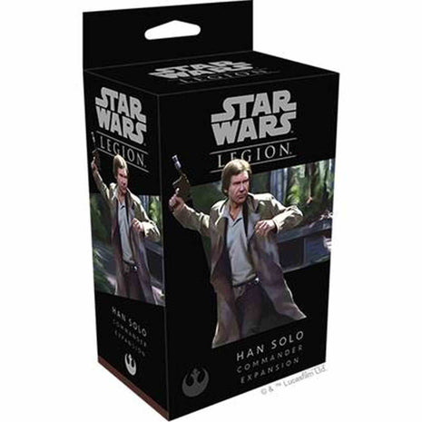 Dit is een foto van het spel Han Solo Commander Exp - Star Wars Legion te koop bij Speldorado Spellenwinkel Delft
