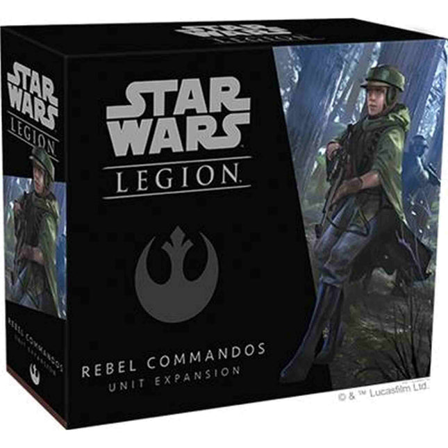 Dit is een foto van het spel Rebel Commandos Unit Exp - Star Wars Legion te koop bij Speldorado Spellenwinkel Delft