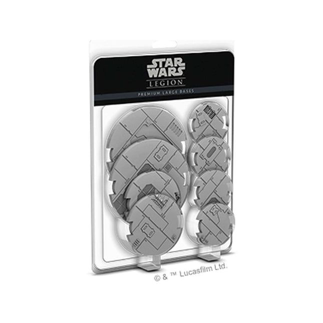Dit is een foto van het spel Star Wars Legion Premium Large Bases te koop bij Speldorado Spellenwinkel Delft