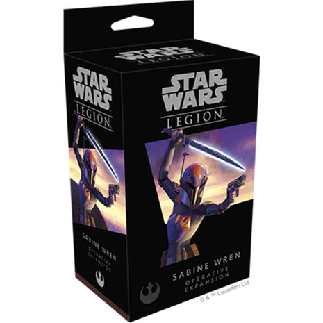 Dit is een foto van het spel Sabine Wren Operative Exp - Star Wars Legion te koop bij Speldorado Spellenwinkel Delft