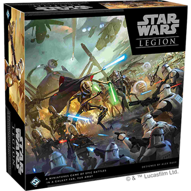Dit is een foto van het spel Clone Wars Core Set - Star Wars Legion te koop bij Speldorado Spellenwinkel Delft