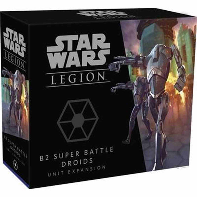 Dit is een foto van het spel B2 Super Battle Droids - Star Wars Legion te koop bij Speldorado Spellenwinkel Delft