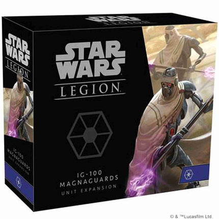 Dit is een foto van het spel IG-100 Magna Guards Exp - Star Wars Legion te koop bij Speldorado Spellenwinkel Delft