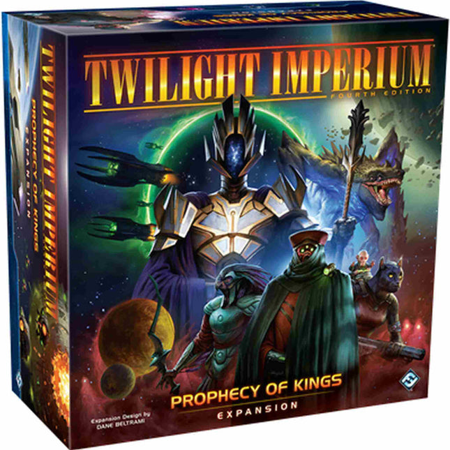 Dit is een foto van het spel Twilight Imperium Prophecy of Kings Exp EN te koop bij Speldorado Spellenwinkel Delft