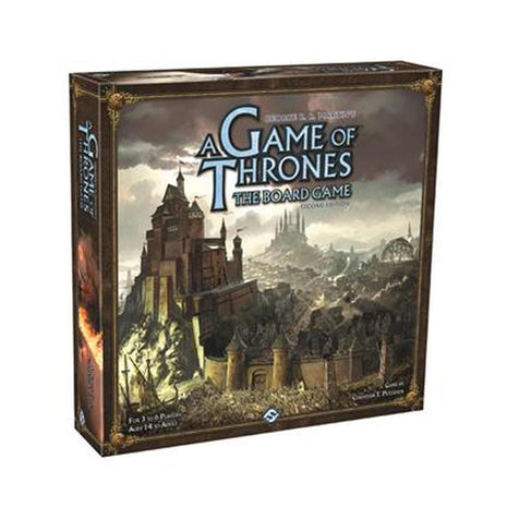 Game of Thrones Board Game Second Edition ENG EN – strategisch bordspel – 3 tot 6 spelers