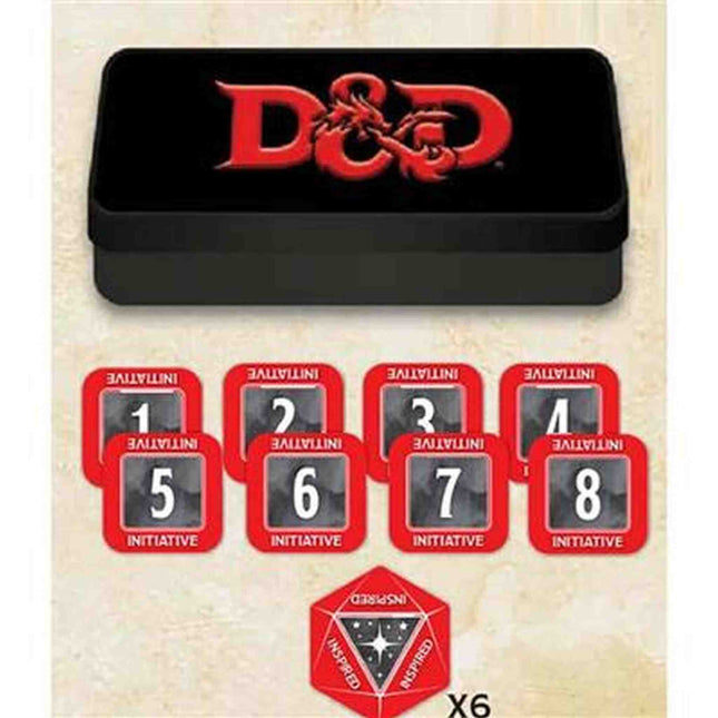 Dit is een foto van het spel Dungeon Master Token Set (46 & 8 Initiave) - Dungeons and Dragons te koop bij Speldorado Spellenwinkel Delft