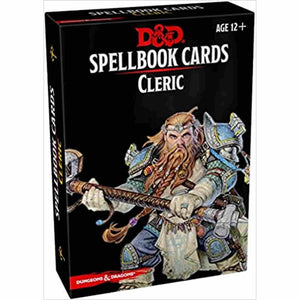D&D Spellbook Cards - Cleric (153 Cards), GF073916 van Asmodee te koop bij Speldorado !