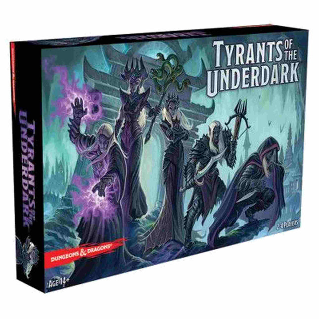 Dit is een foto van het spel Tyrants Of The Underdark te koop bij Speldorado Spellenwinkel Delft