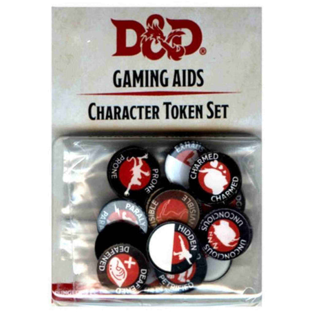 Dit is een foto van het spel Character Token Set - Dungeons and Dragons te koop bij Speldorado Spellenwinkel Delft