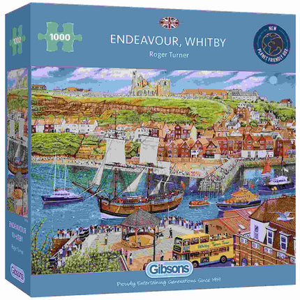 Dit is een foto van het spel Endeavour, Whitby te koop bij Speldorado Spellenwinkel Delft