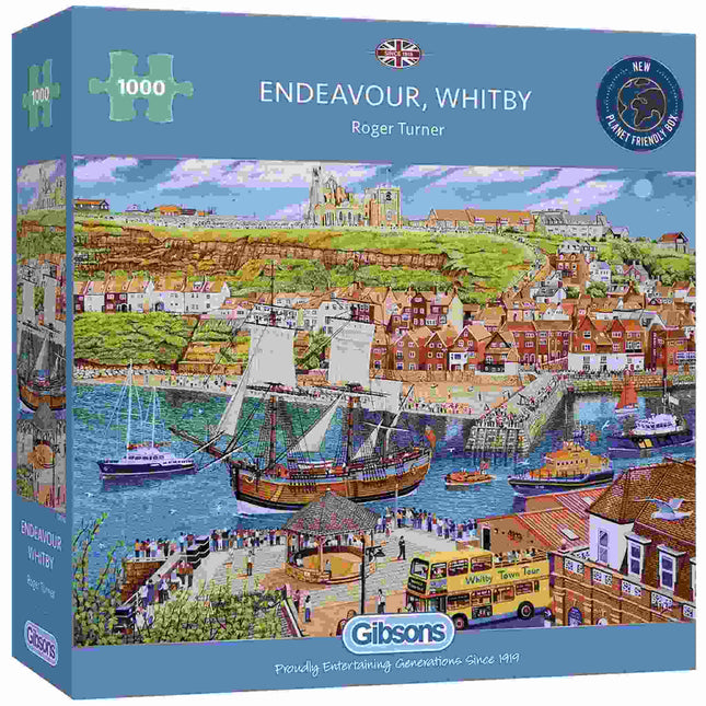 Dit is een foto van het spel Endeavour, Whitby te koop bij Speldorado Spellenwinkel Delft