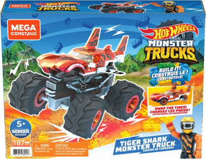 Construx Hw Monster Trucks Tiger Shark, GJL58 van Mattel te koop bij Speldorado !